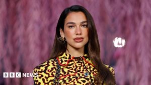 What is Dua Lipa's lawsuit against Samsung about? — image via bbc.co.uk